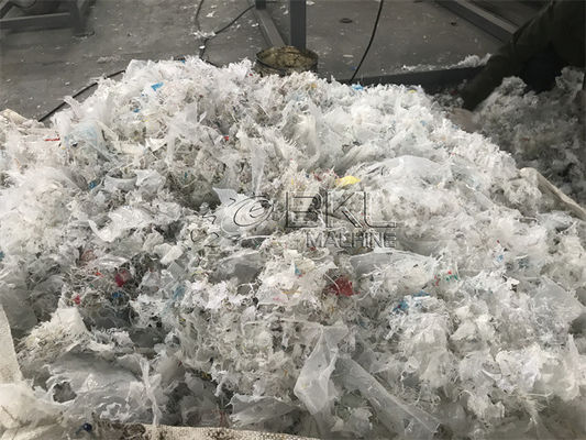 Agricultural PP PE Film Washing Line Crushing 1000kg/H